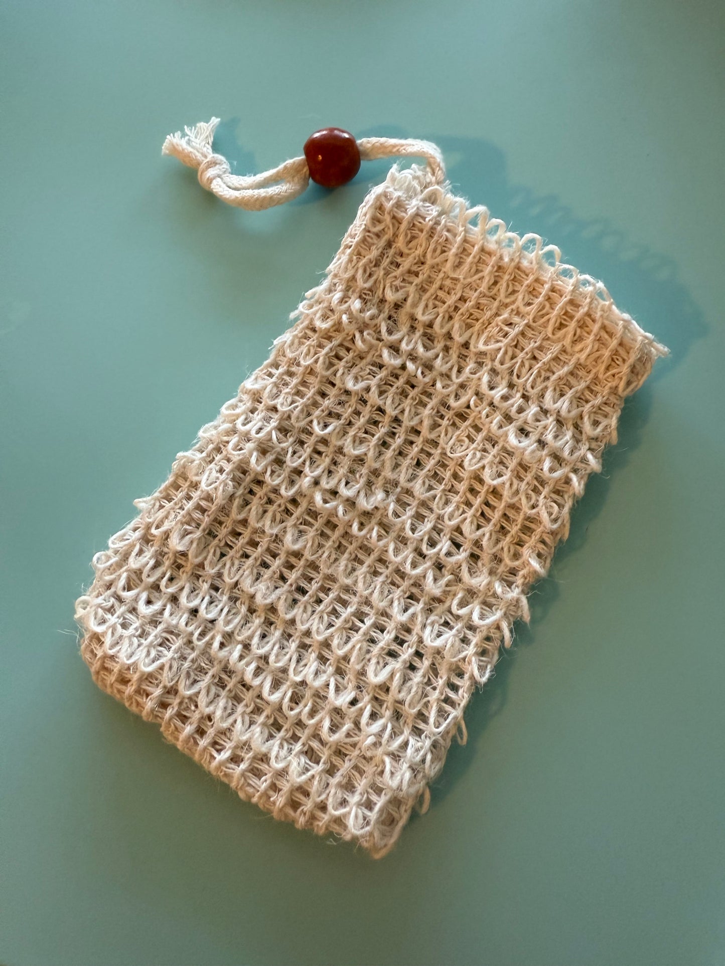 Organic Exfoliating Soap Bag