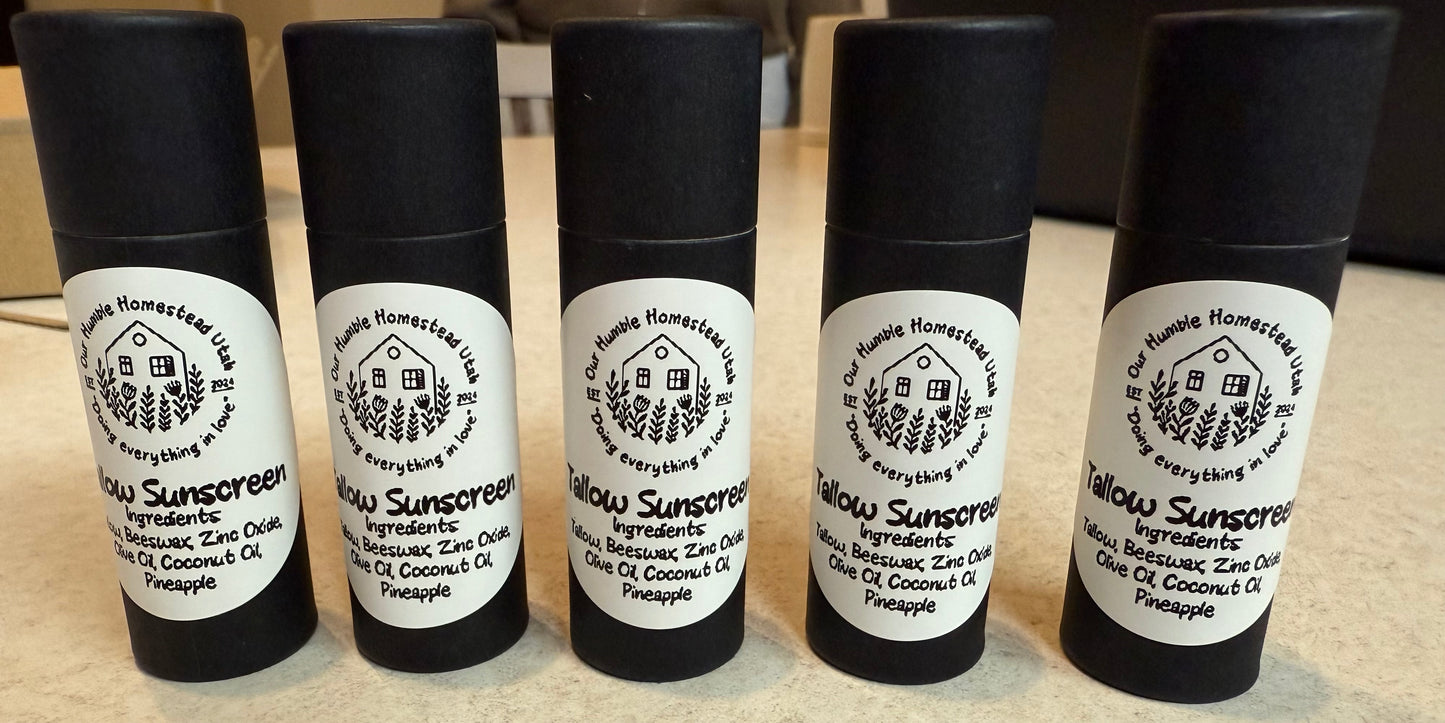 Tallow Sunscreen