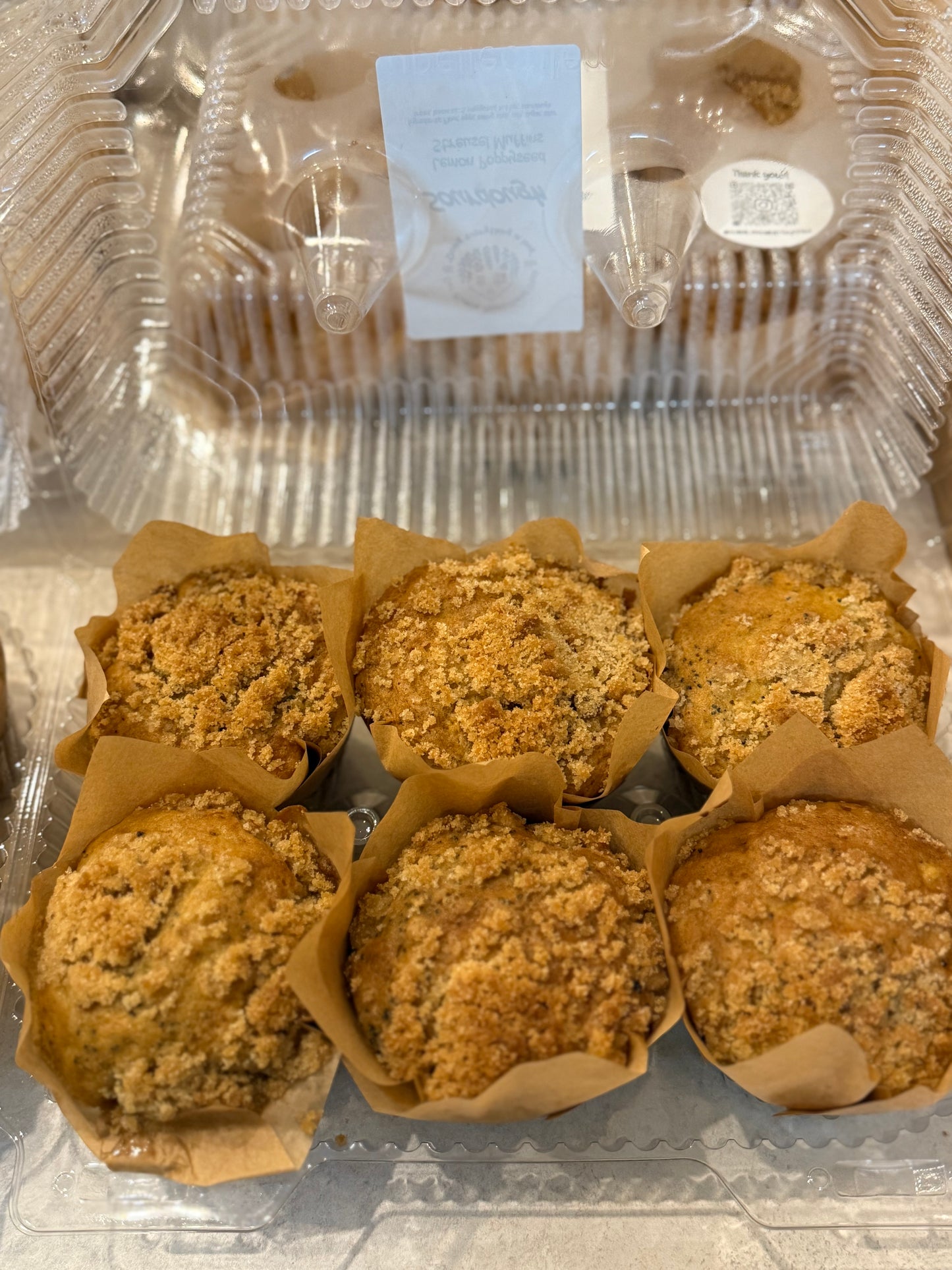 Sourdough WhiteChocolate Raspberry Streusel Muffins