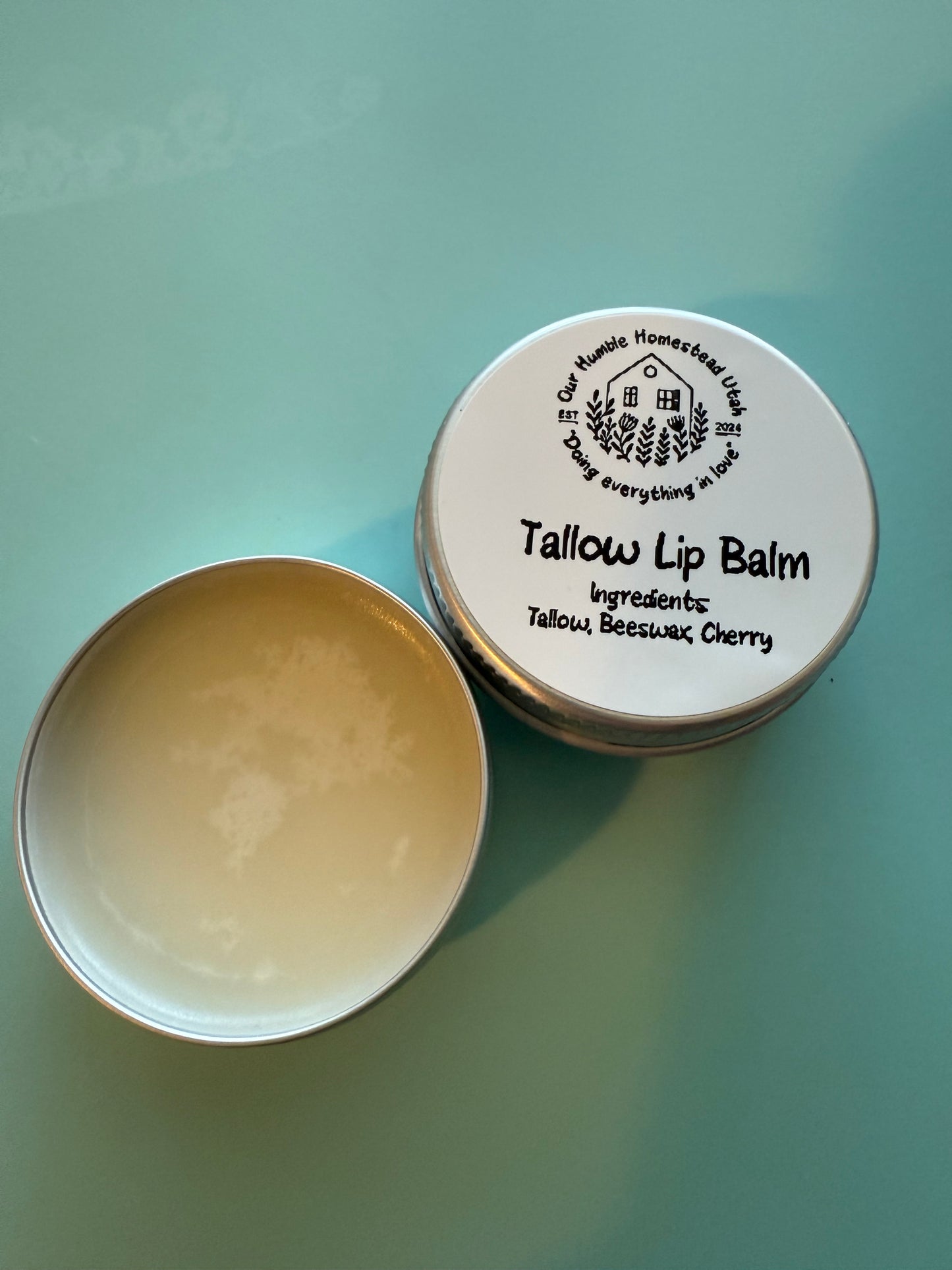 Tallow Lip Balm- Cherry