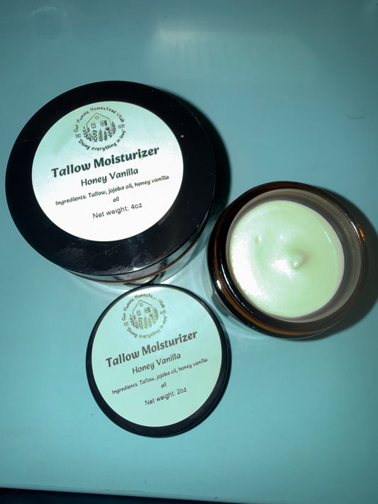 Honey Vanilla Tallow Moisturizer