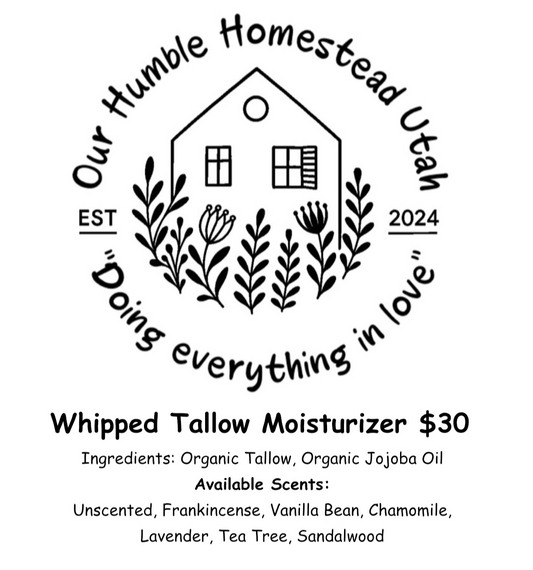 Whipped Tallow Moisturizers