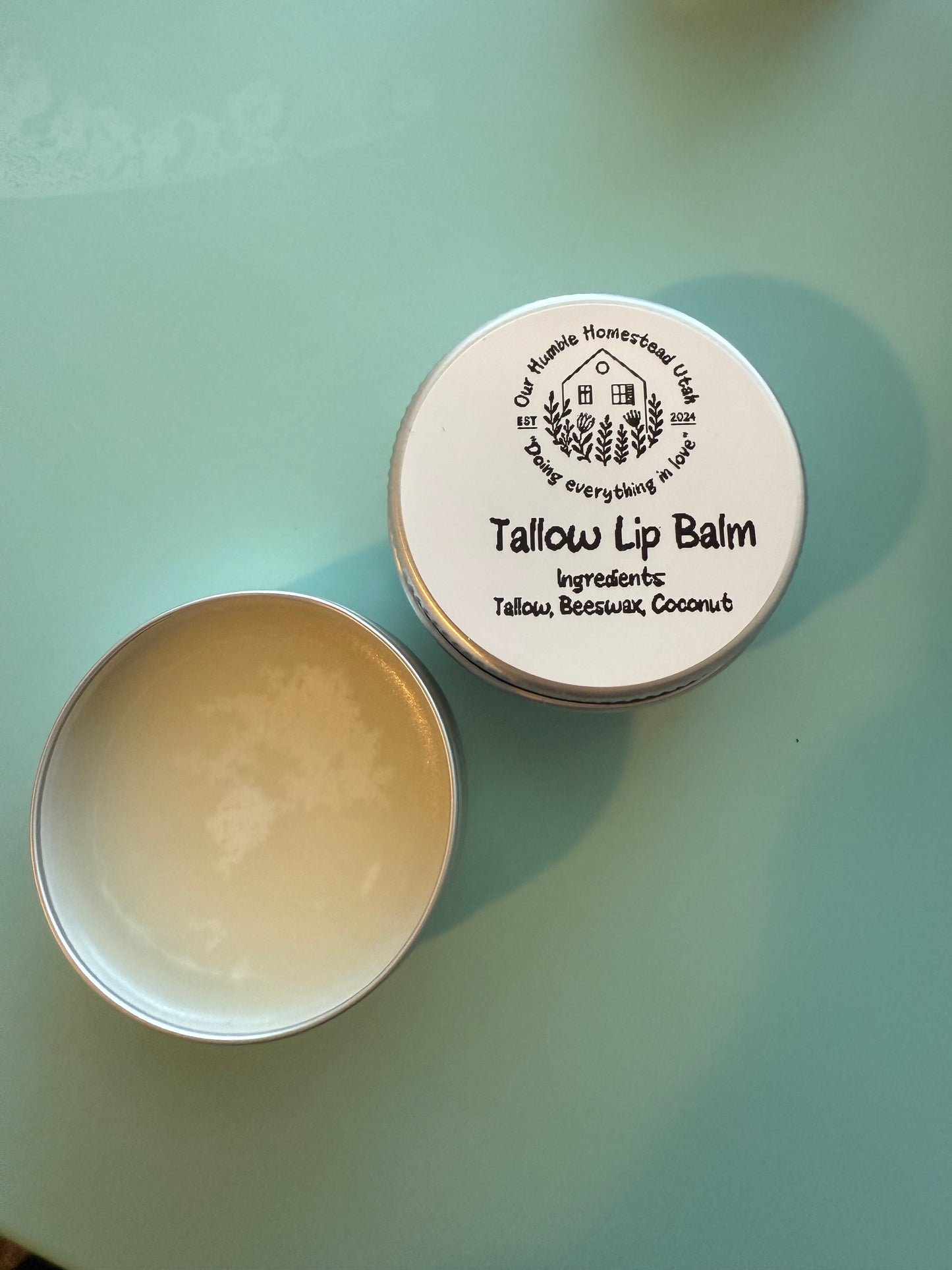 Tallow Lip Balm- Coconut